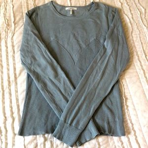 extra soft baby blue sweater